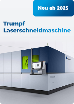 Wir investieren in eine neue Laserschneidmaschine von Trumpf TruLaser 5040 fiber