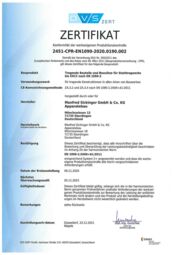 Zertifikat EN1090 2022-2023